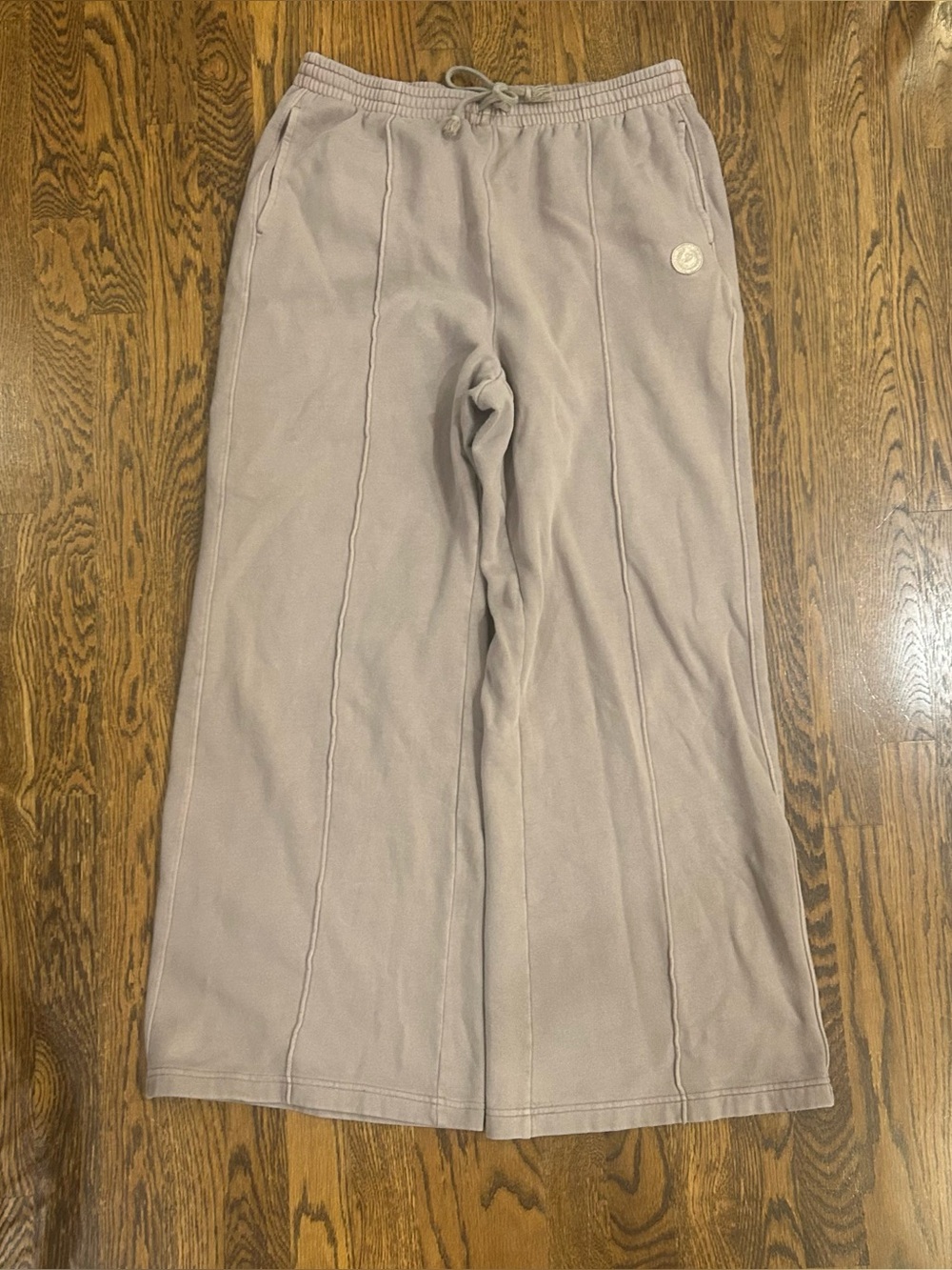 Victoria Secret PINK Wide-Leg Seam Sweatpants